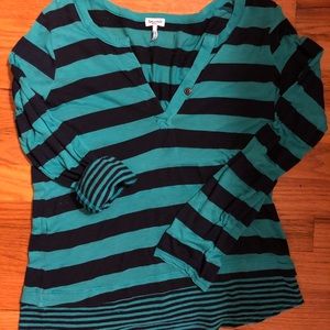 Splendid stripe cotton shirt